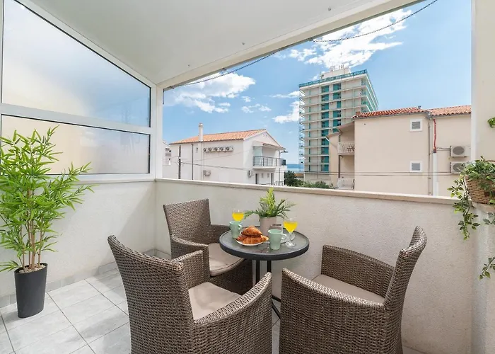 شقة Luxury Nadalina Sea View *